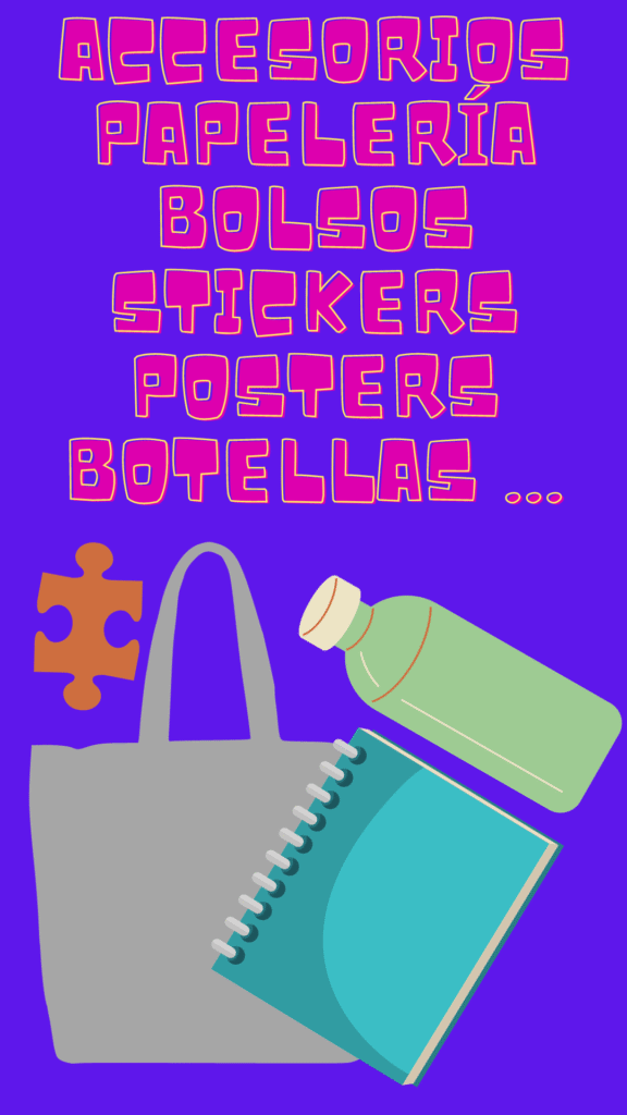 accesorios papelería bolsos stickers posters disgustingdesigns