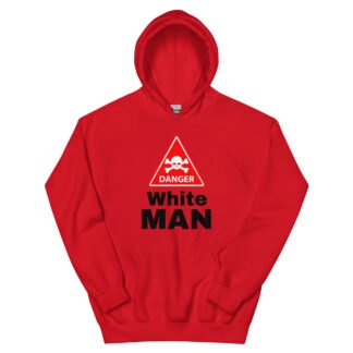 Sudadera Hooddie Danger White Man